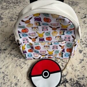 Pokémon Mini Backpack with Pokéball Coin Purse